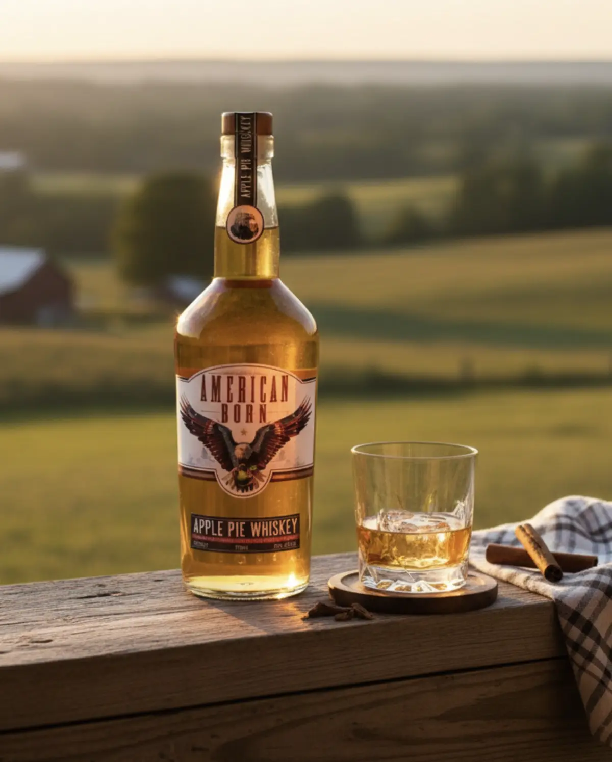American Born Whiskey Marketing Image
