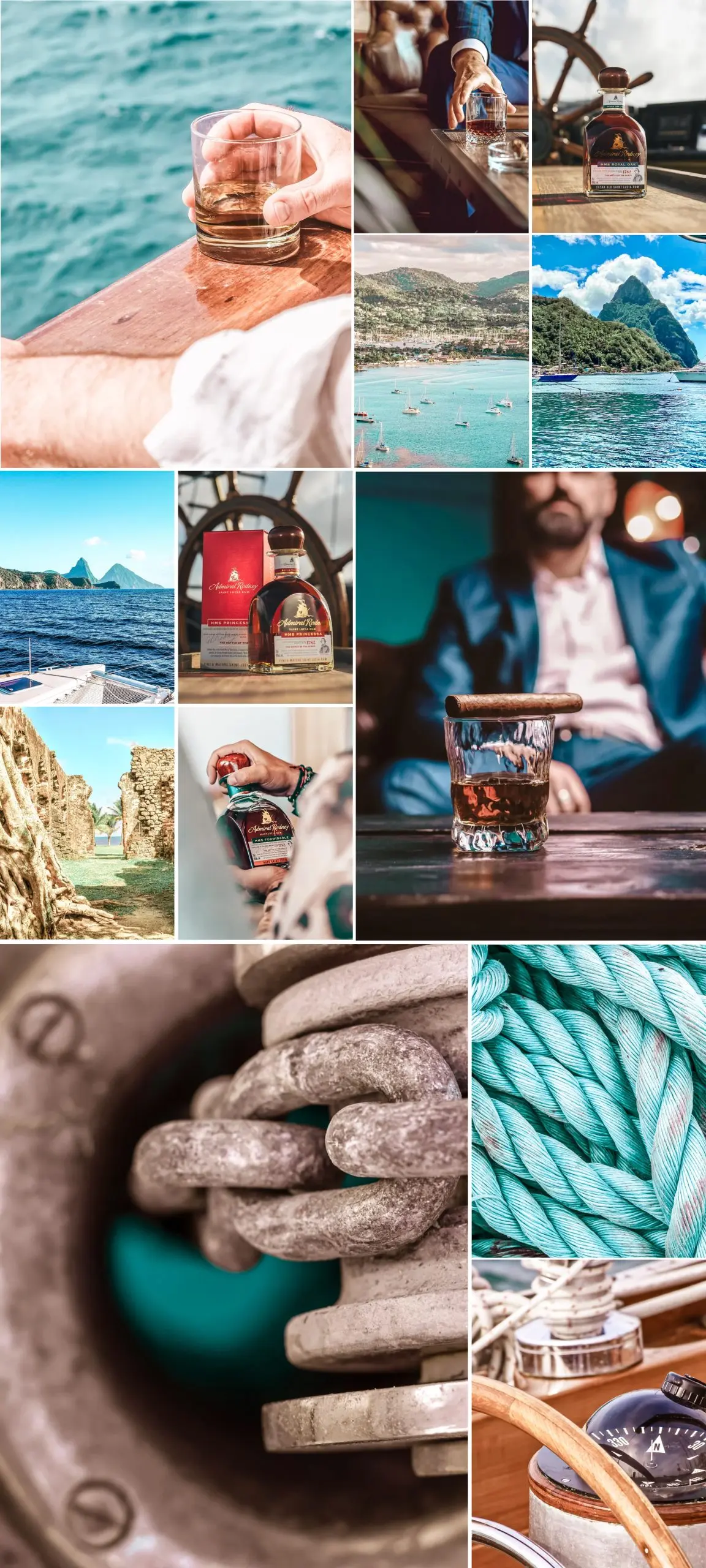Admiral Rodney Rum Marketing Image