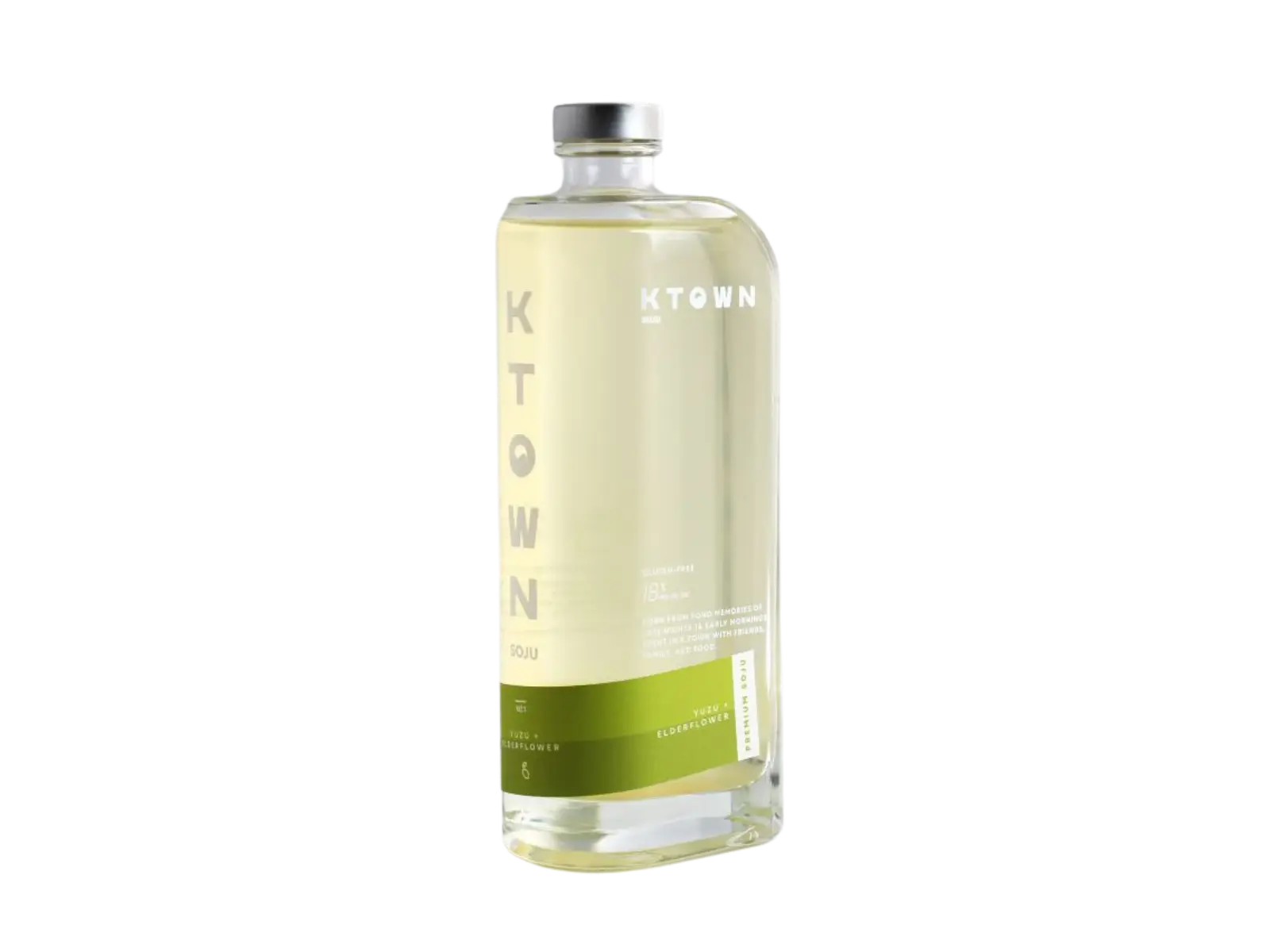 Ktown Yuzu + Elderflower Flavored Soju
