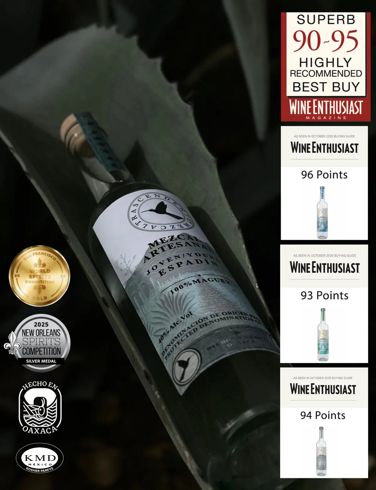 Mezcal Trascendente Marketing Image